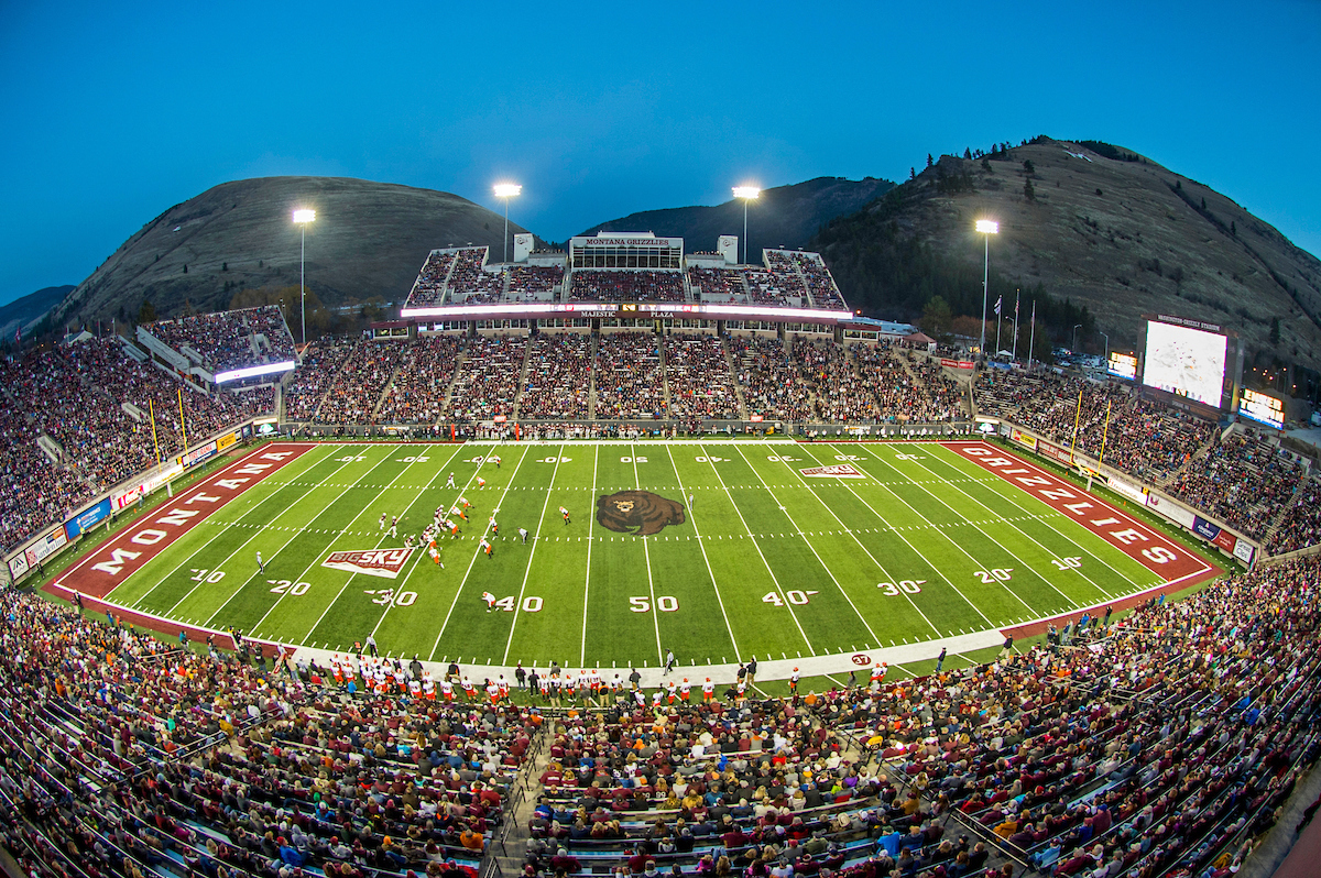Washington-Grizzly Stadium Grizzly Den - University of Montana