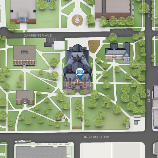 Map of Old Main