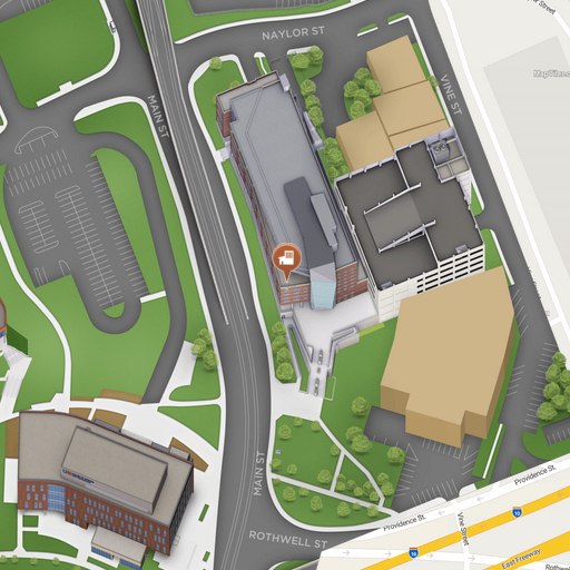 Map of Marilyn Davies College of Business