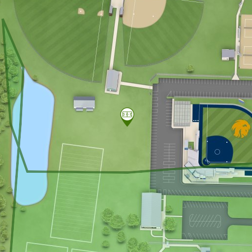 Map of Cain Sports Complex
