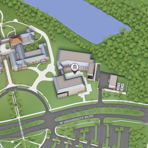 Map of Music Science & Learning Center (BMSLC)
