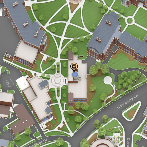Map of Rodgers Library for Science and Engineering