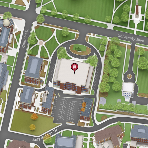 Map of Rose Administration Building