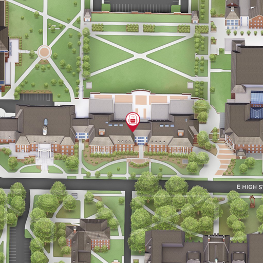 Map of Engineering Building