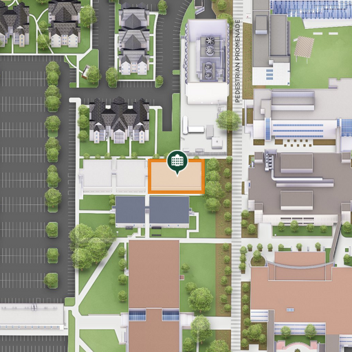 Map of Classroom Building 3 (CB3)