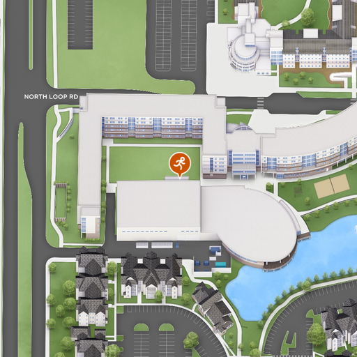 Map of Recreation Center West