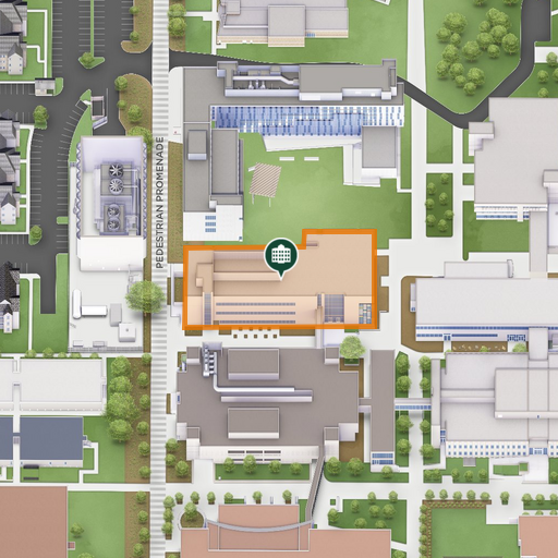 Map of Science Learning Center (SLC)