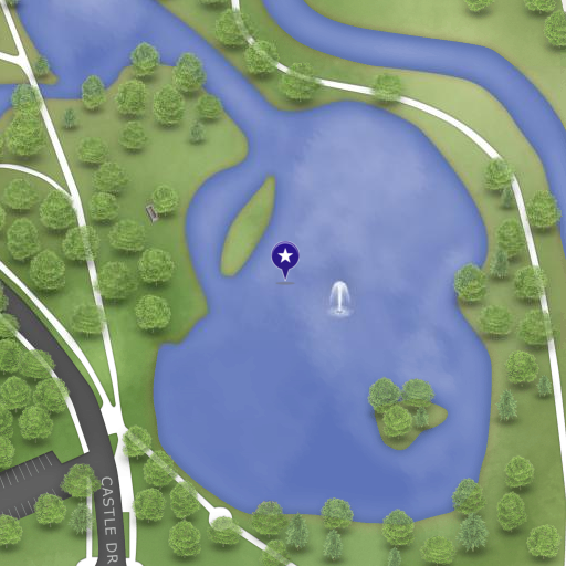 Map of East Lagoon
