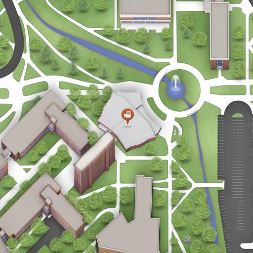 Map of Cole Hall