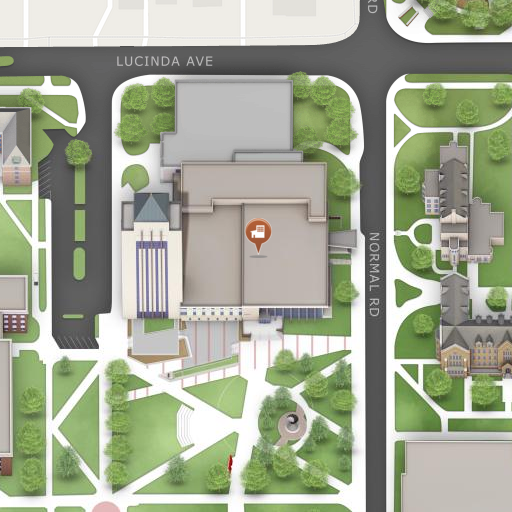 Map of Holmes Student Center