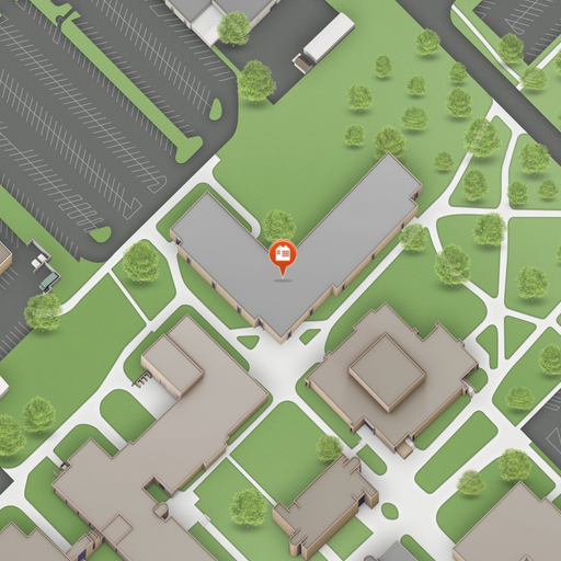 Map of NTAB Northeast Technology and Arts Building