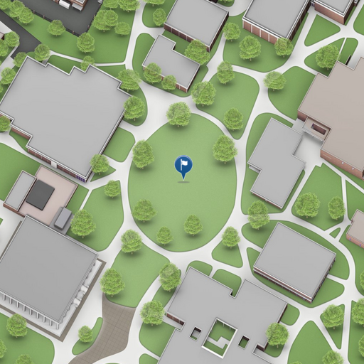 Map of South Campus