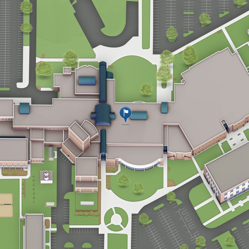 Map of Southeast Campus