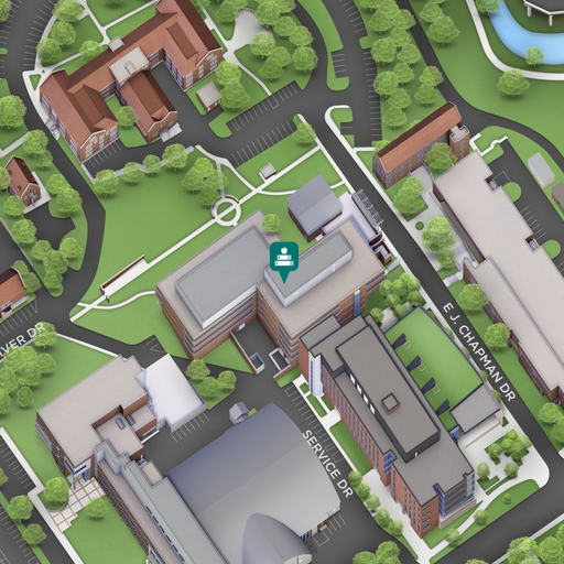 Map of Plant Biotechnology Building
