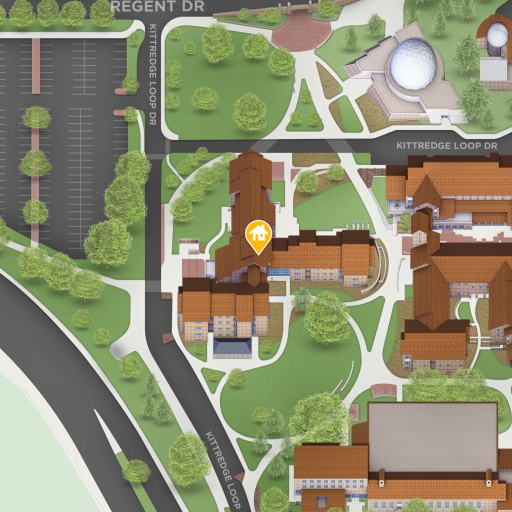 Map of Kittredge West Hall