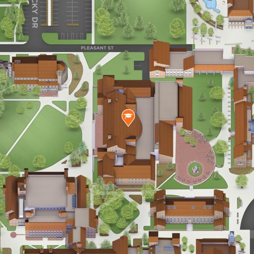 Map of Norlin Library