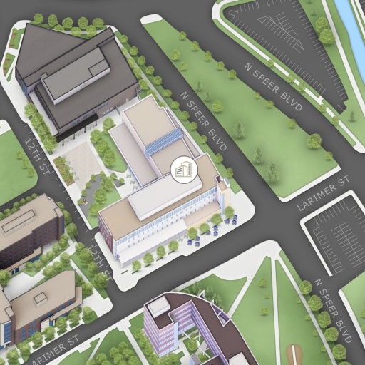 Map of Student Commons Building