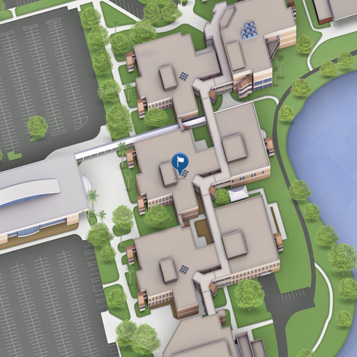 Map of West Campus Building 3