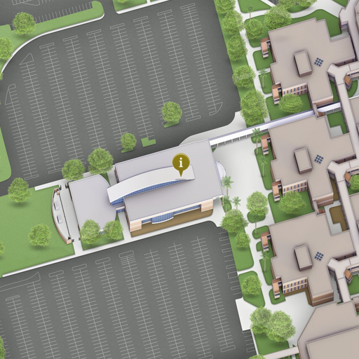 Map of West Campus Student Services Building (SSB)