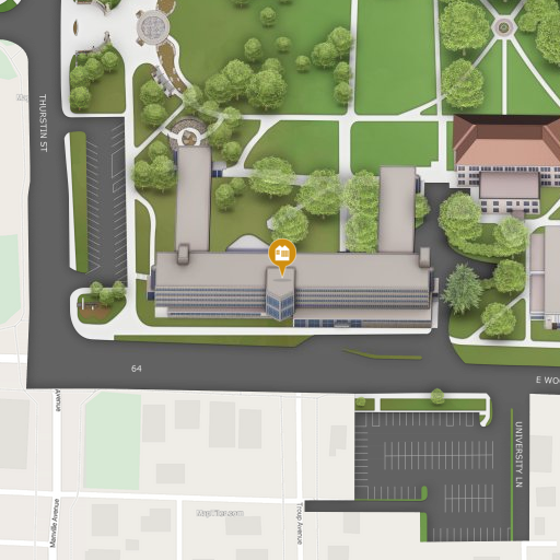 Map of Founders Hall