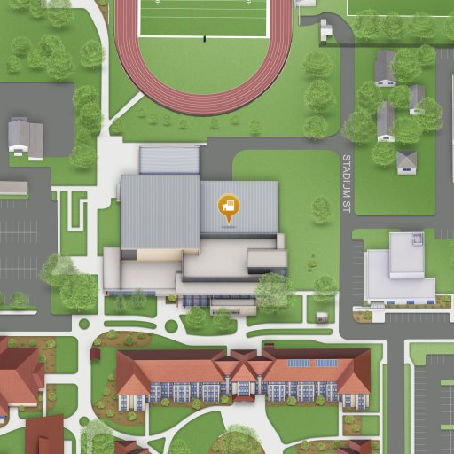 Map of Student Recreation Center