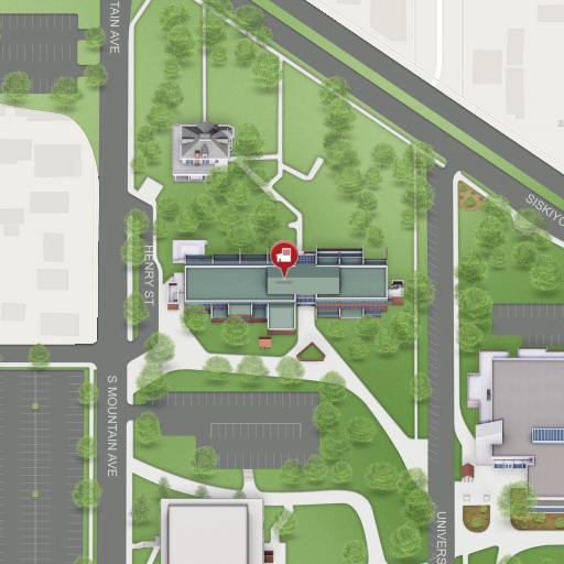 Map of Education/Psychology Building