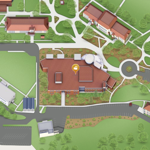 Map of Hannon Library
