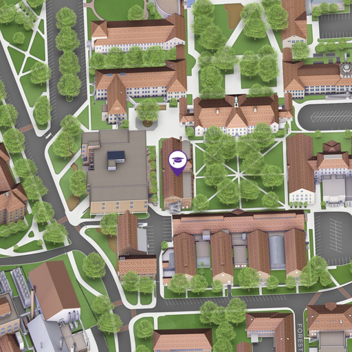 Map of Art Building