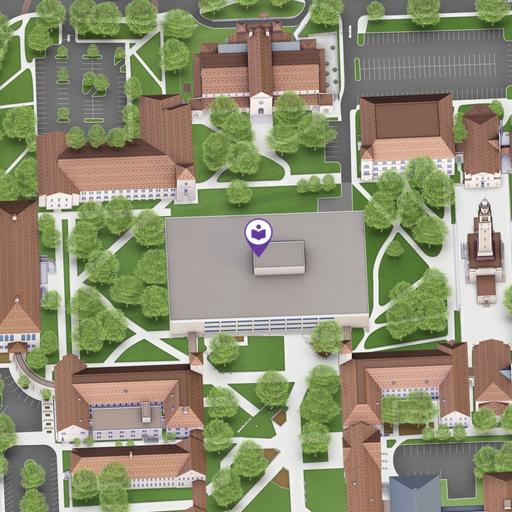 Map of LSU Library